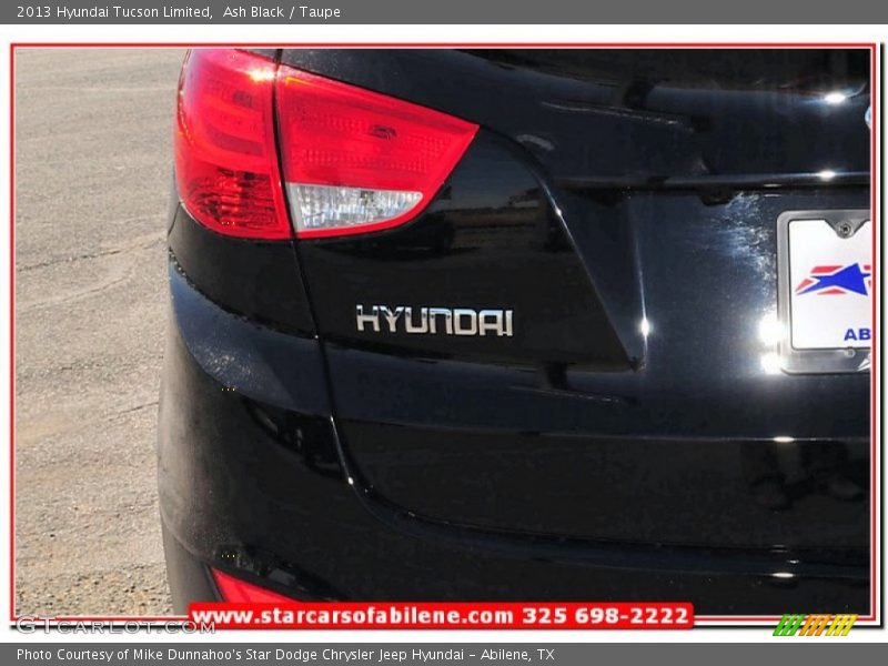 Ash Black / Taupe 2013 Hyundai Tucson Limited