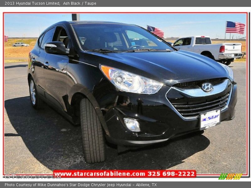 Ash Black / Taupe 2013 Hyundai Tucson Limited