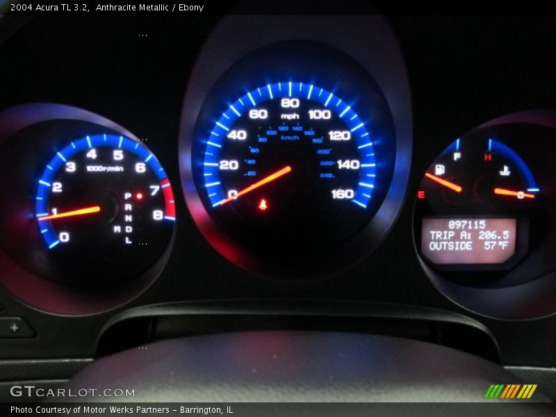  2004 TL 3.2 3.2 Gauges