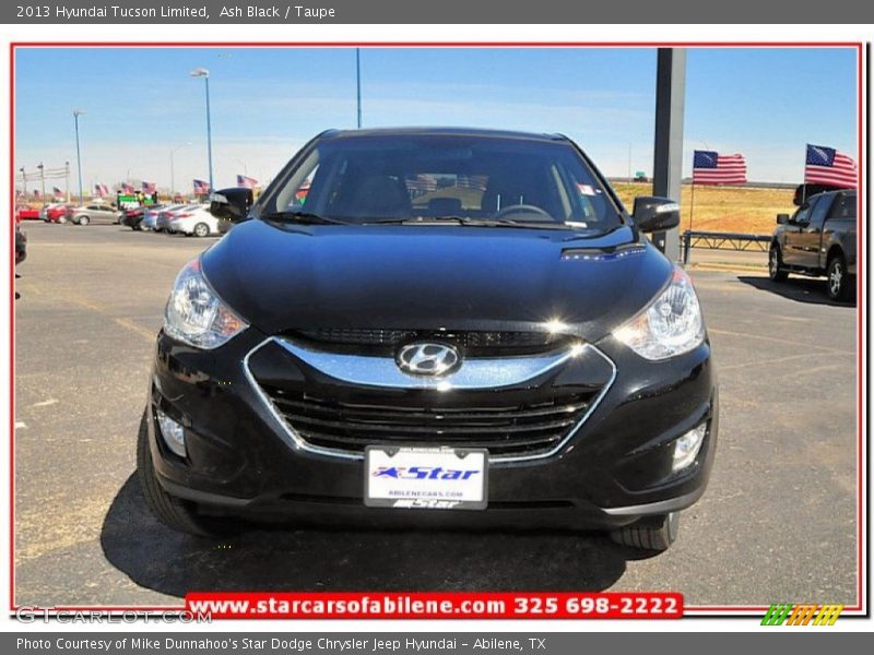 Ash Black / Taupe 2013 Hyundai Tucson Limited