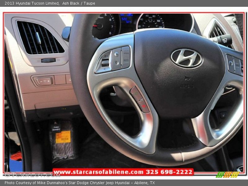 Ash Black / Taupe 2013 Hyundai Tucson Limited