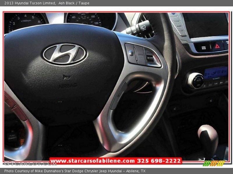 Ash Black / Taupe 2013 Hyundai Tucson Limited
