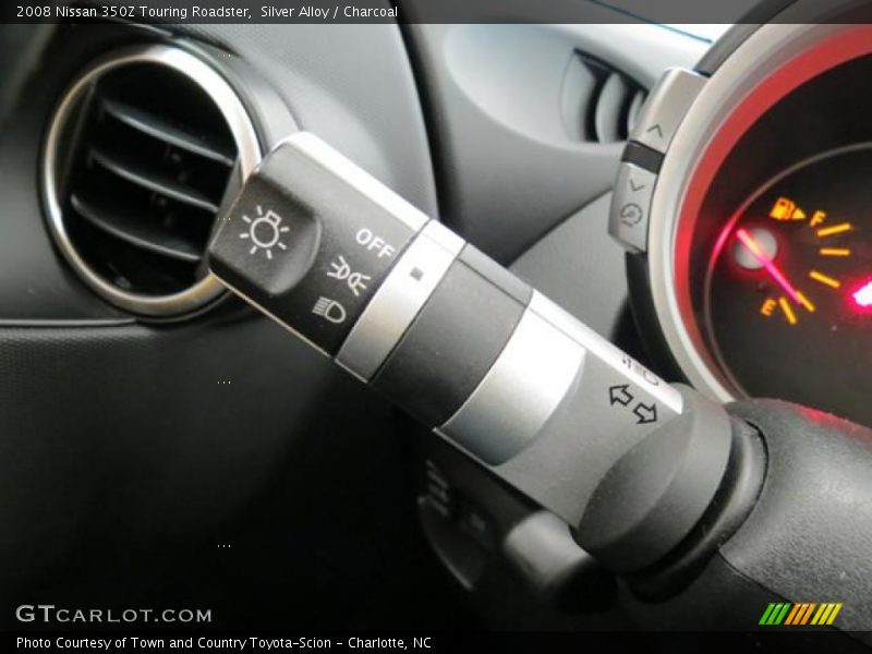 Silver Alloy / Charcoal 2008 Nissan 350Z Touring Roadster