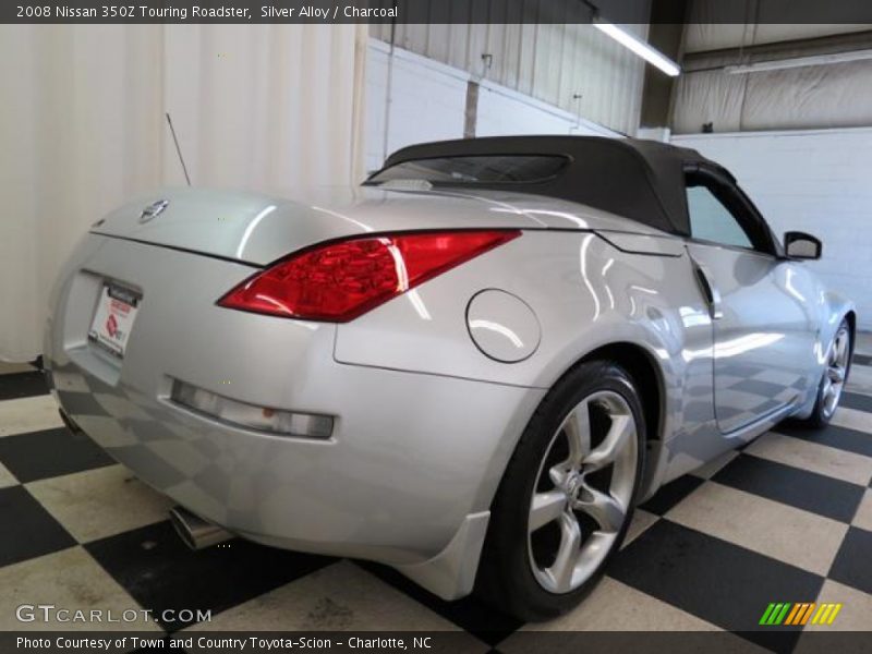 Silver Alloy / Charcoal 2008 Nissan 350Z Touring Roadster