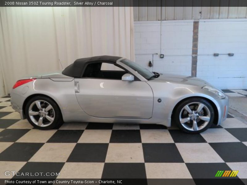 Silver Alloy / Charcoal 2008 Nissan 350Z Touring Roadster