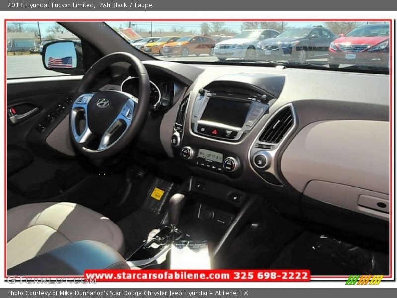 Ash Black / Taupe 2013 Hyundai Tucson Limited