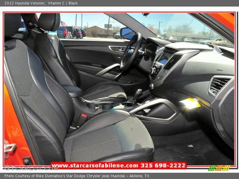 Vitamin C / Black 2013 Hyundai Veloster