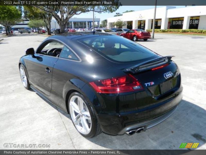 Phantom Black Pearl Effect / Black 2013 Audi TT S 2.0T quattro Coupe
