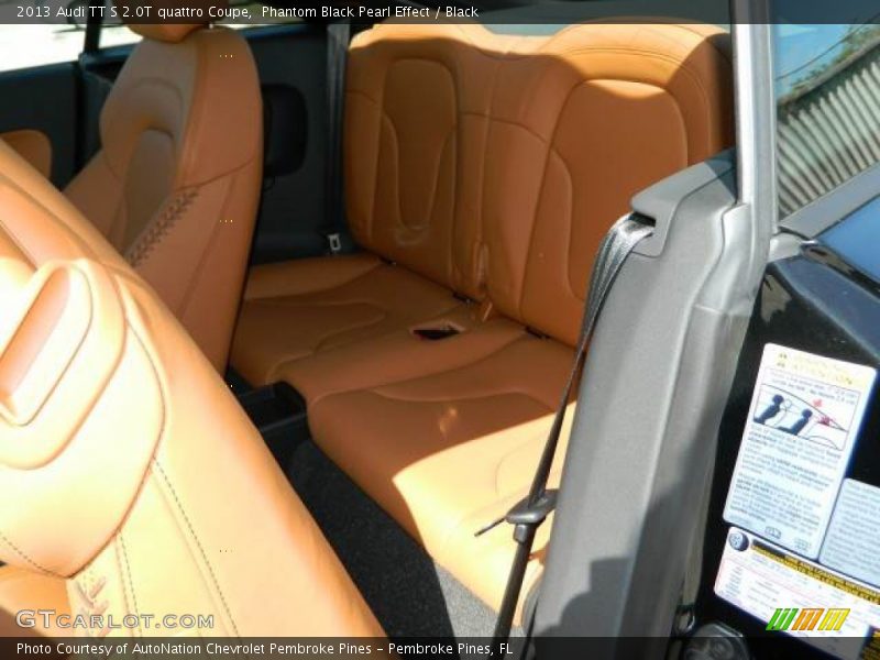 Phantom Black Pearl Effect / Black 2013 Audi TT S 2.0T quattro Coupe