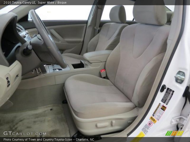 Super White / Bisque 2010 Toyota Camry LE
