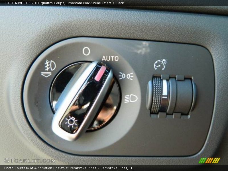 Controls of 2013 TT S 2.0T quattro Coupe