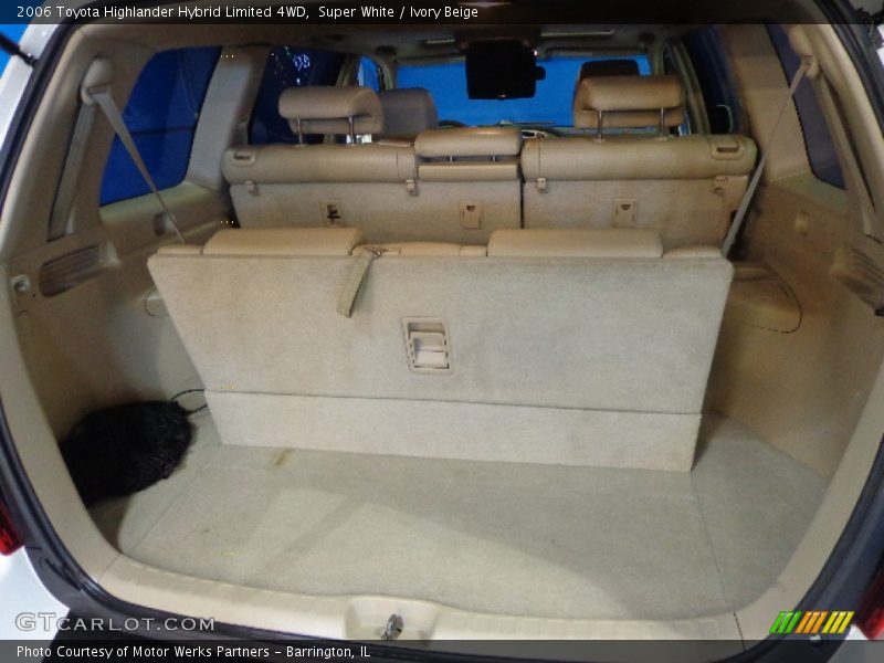 Super White / Ivory Beige 2006 Toyota Highlander Hybrid Limited 4WD