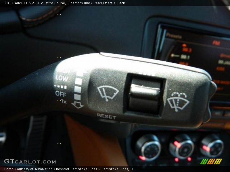 Controls of 2013 TT S 2.0T quattro Coupe