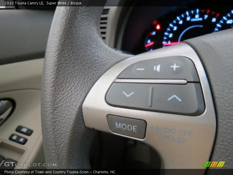 Super White / Bisque 2010 Toyota Camry LE