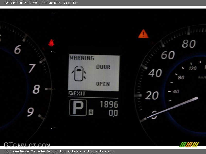 Iridium Blue / Graphite 2013 Infiniti FX 37 AWD