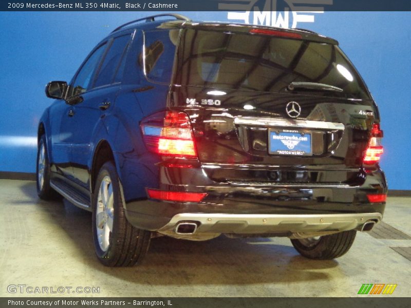 Black / Cashmere 2009 Mercedes-Benz ML 350 4Matic