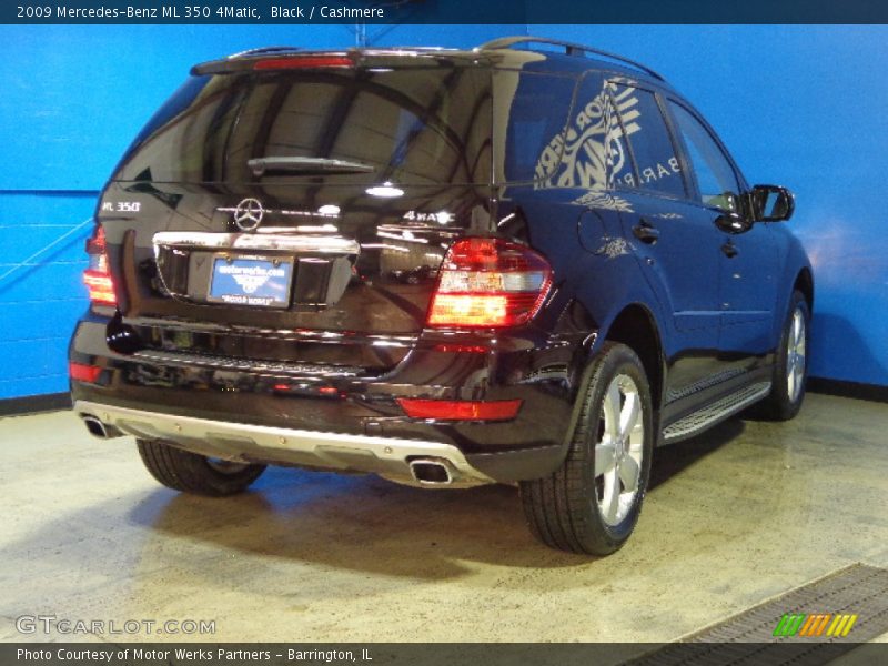 Black / Cashmere 2009 Mercedes-Benz ML 350 4Matic