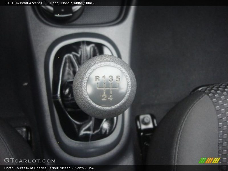  2011 Accent GL 3 Door 5 Speed Manual Shifter