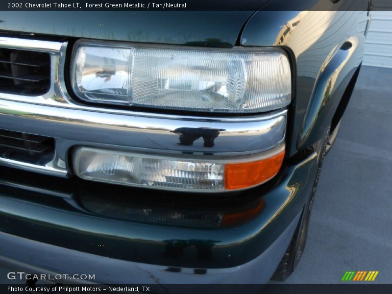 Forest Green Metallic / Tan/Neutral 2002 Chevrolet Tahoe LT