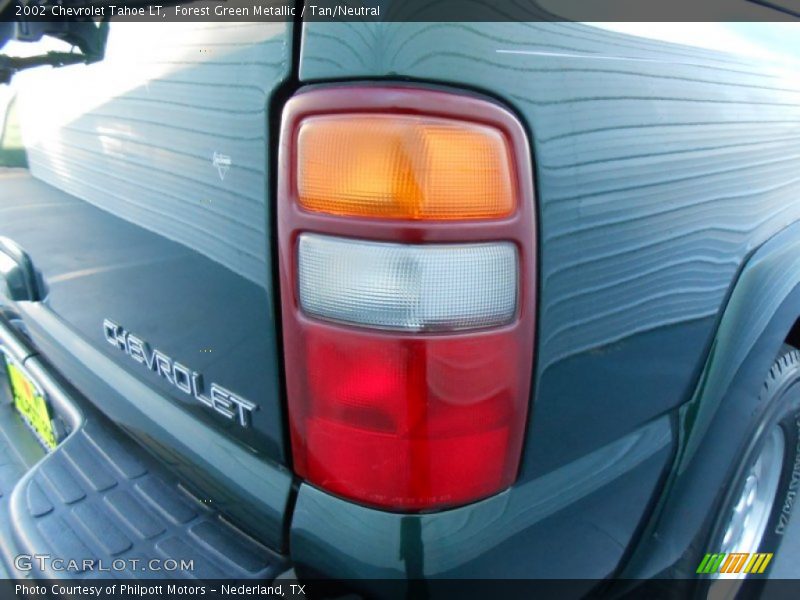 Forest Green Metallic / Tan/Neutral 2002 Chevrolet Tahoe LT