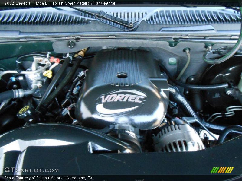 Forest Green Metallic / Tan/Neutral 2002 Chevrolet Tahoe LT