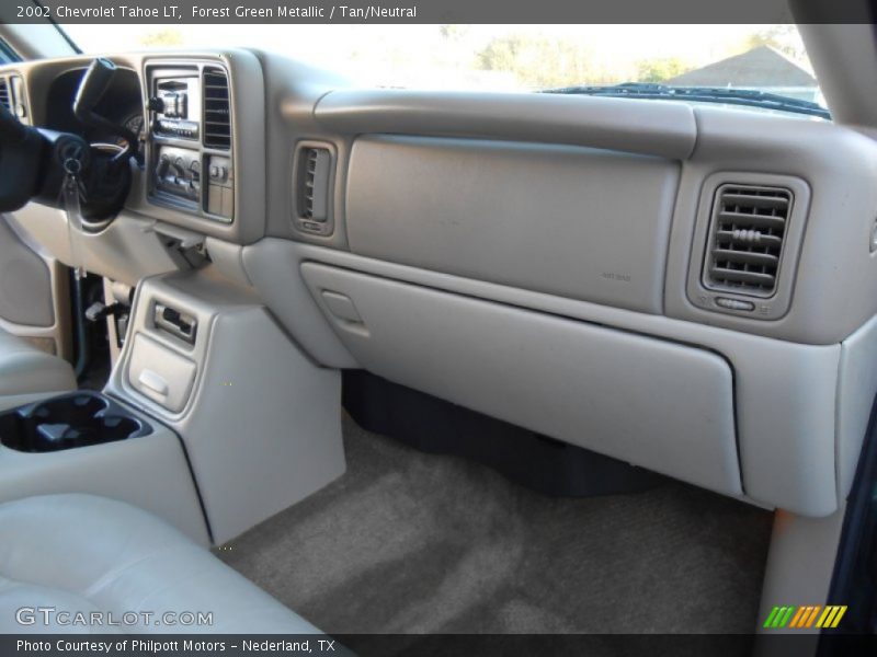 Forest Green Metallic / Tan/Neutral 2002 Chevrolet Tahoe LT