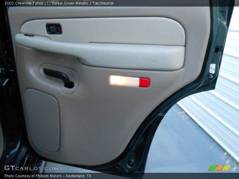 Forest Green Metallic / Tan/Neutral 2002 Chevrolet Tahoe LT