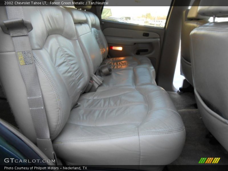 Forest Green Metallic / Tan/Neutral 2002 Chevrolet Tahoe LT