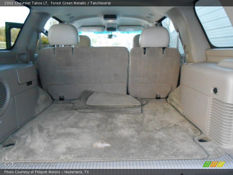 Forest Green Metallic / Tan/Neutral 2002 Chevrolet Tahoe LT