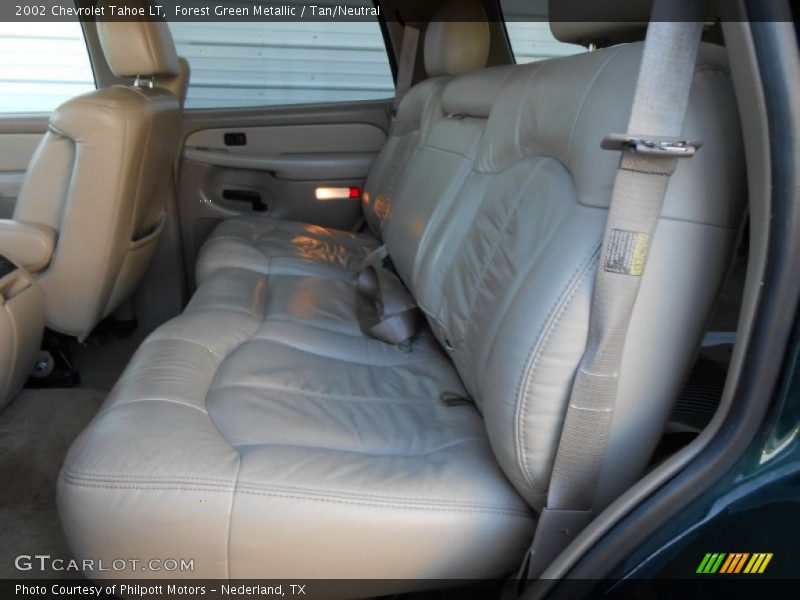 Forest Green Metallic / Tan/Neutral 2002 Chevrolet Tahoe LT