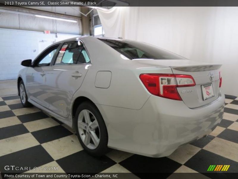 Classic Silver Metallic / Black 2013 Toyota Camry SE