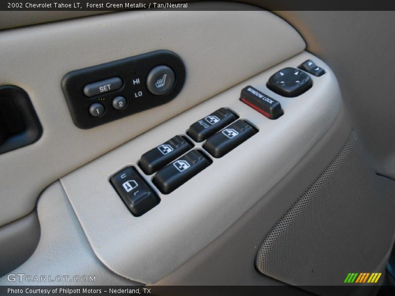 Forest Green Metallic / Tan/Neutral 2002 Chevrolet Tahoe LT