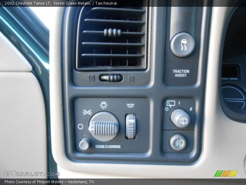 Forest Green Metallic / Tan/Neutral 2002 Chevrolet Tahoe LT