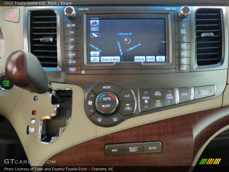 Black / Bisque 2013 Toyota Sienna XLE