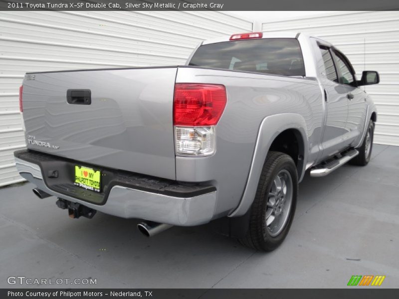 Silver Sky Metallic / Graphite Gray 2011 Toyota Tundra X-SP Double Cab