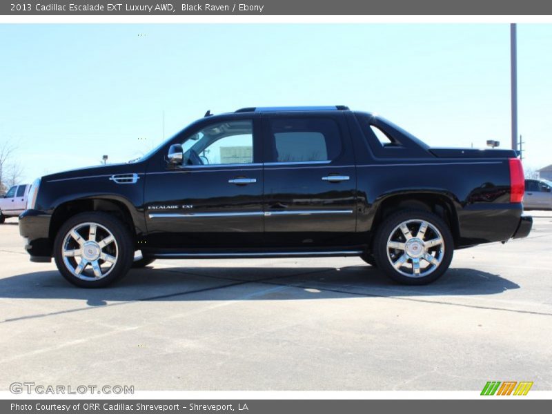 Black Raven / Ebony 2013 Cadillac Escalade EXT Luxury AWD