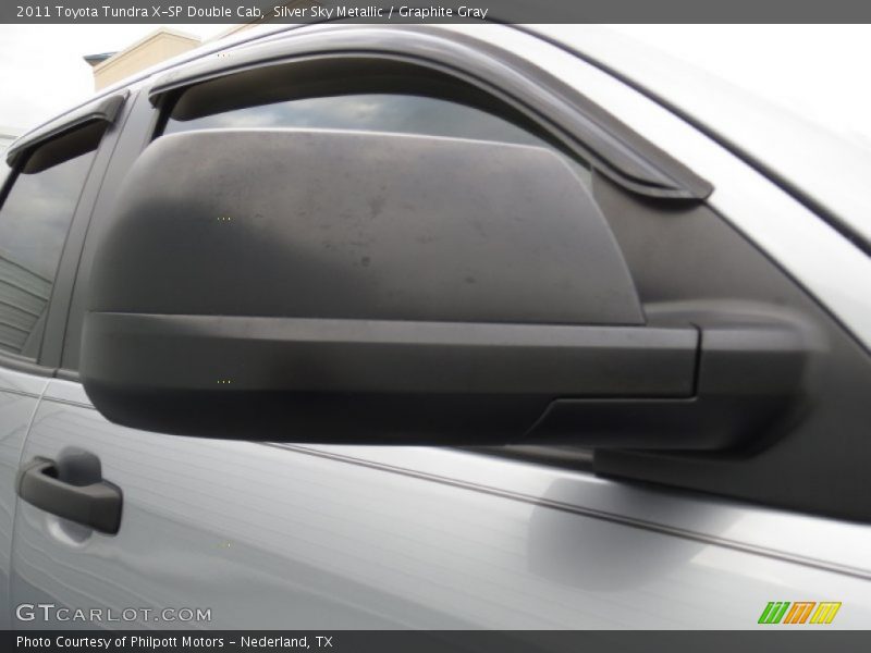 Silver Sky Metallic / Graphite Gray 2011 Toyota Tundra X-SP Double Cab