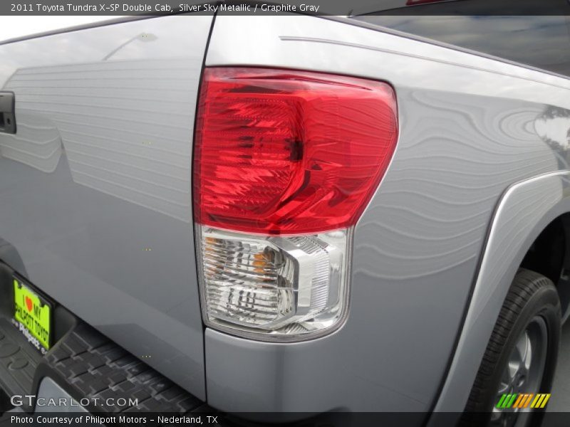 Silver Sky Metallic / Graphite Gray 2011 Toyota Tundra X-SP Double Cab