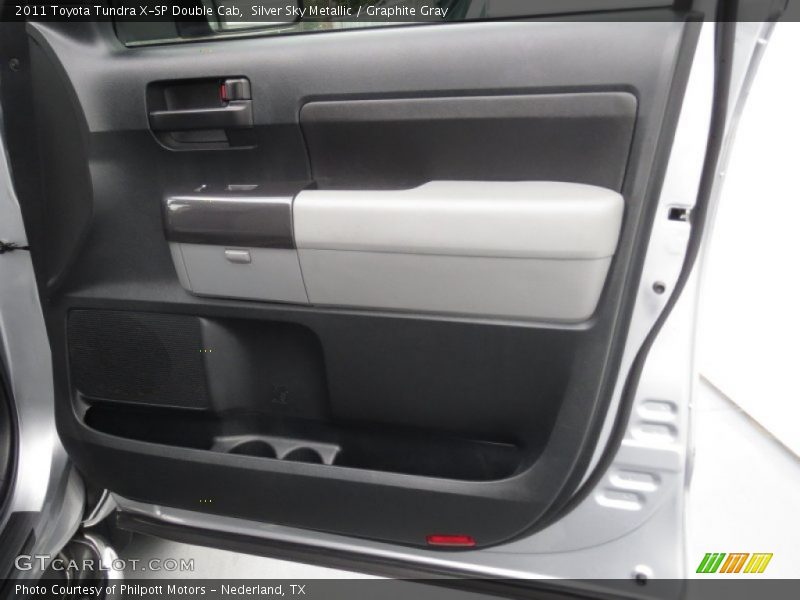 Door Panel of 2011 Tundra X-SP Double Cab