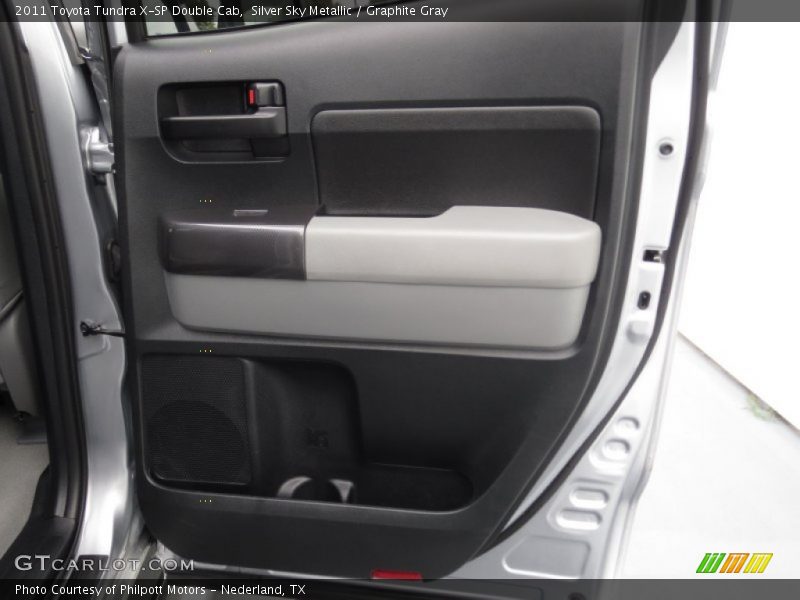 Door Panel of 2011 Tundra X-SP Double Cab
