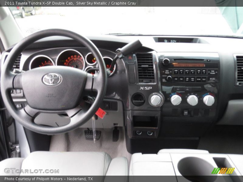 Dashboard of 2011 Tundra X-SP Double Cab