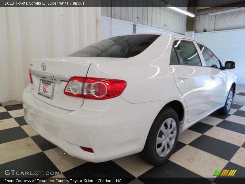 Super White / Bisque 2013 Toyota Corolla L