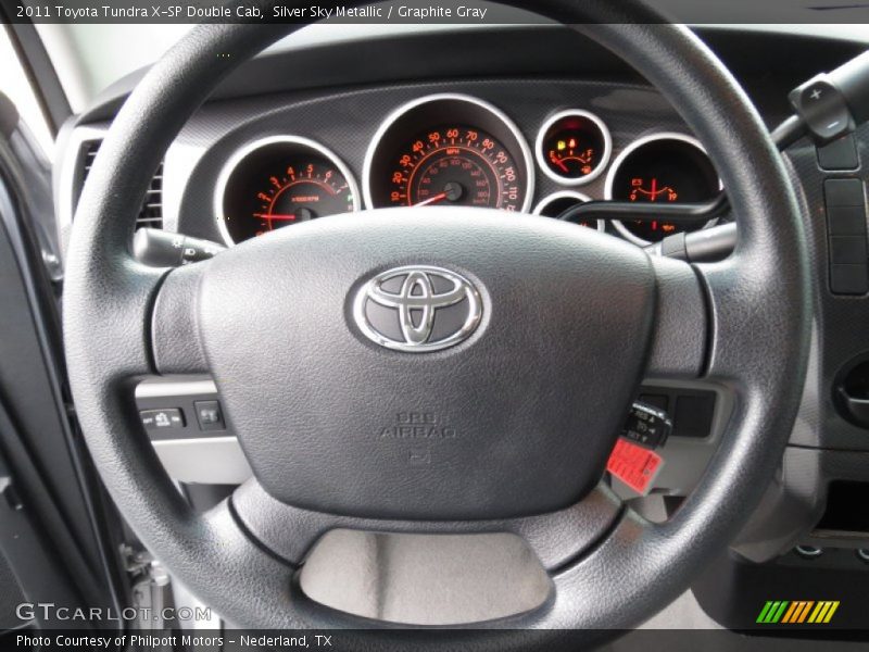  2011 Tundra X-SP Double Cab Steering Wheel