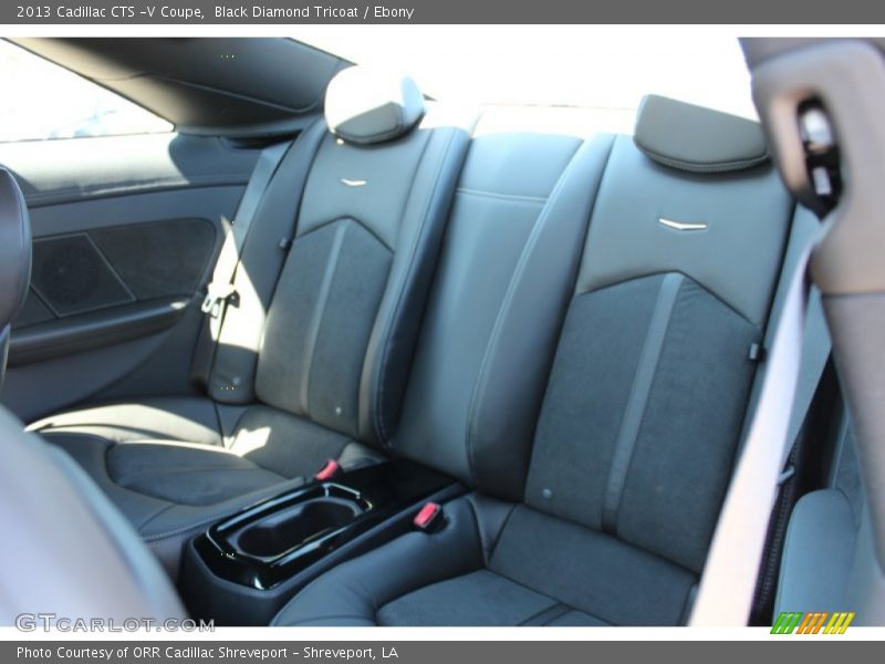 Rear Seat of 2013 CTS -V Coupe