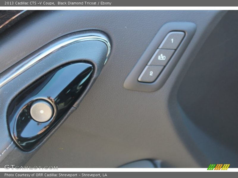Controls of 2013 CTS -V Coupe