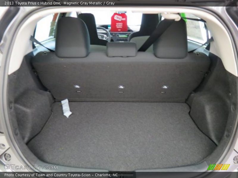  2013 Prius c Hybrid One Trunk