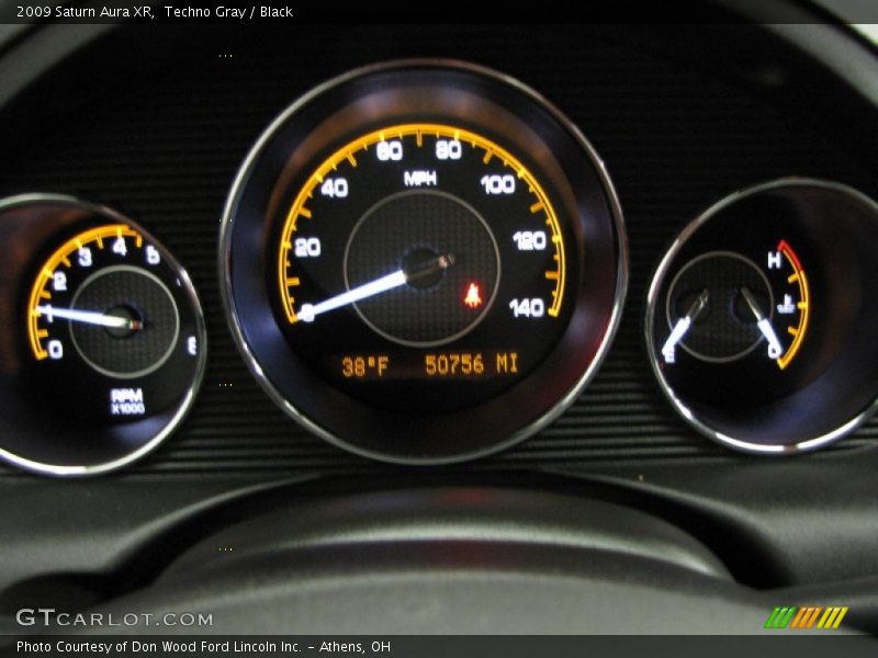 Techno Gray / Black 2009 Saturn Aura XR