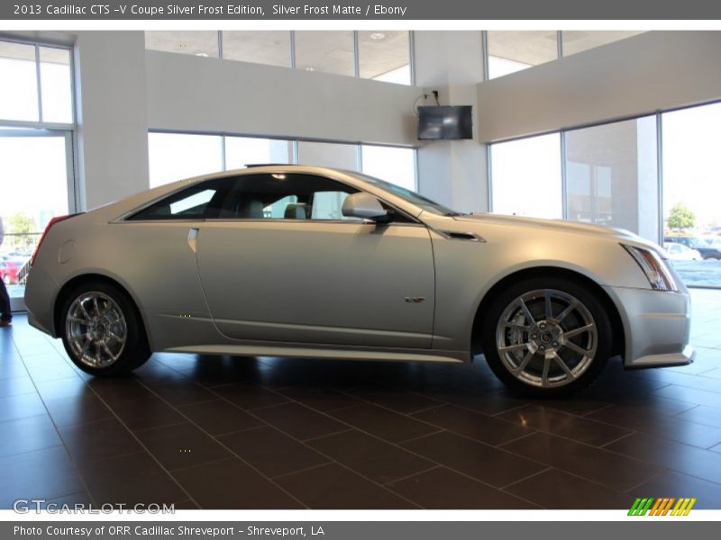  2013 CTS -V Coupe Silver Frost Edition Silver Frost Matte