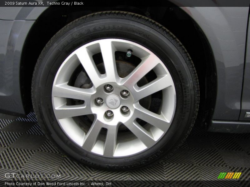 Techno Gray / Black 2009 Saturn Aura XR