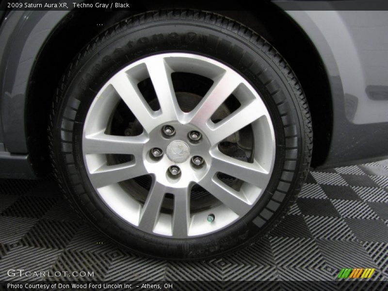 Techno Gray / Black 2009 Saturn Aura XR